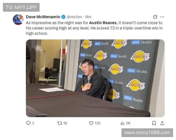 热搜第一!里夫斯 51 分封神,笑侃不值一提引美记预警 热搜第一!里夫斯 51 分封神,笑侃不值一提引美记预警